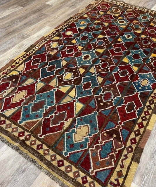 Antique Tribal Beshir Turkoman Rug-32235 - 3