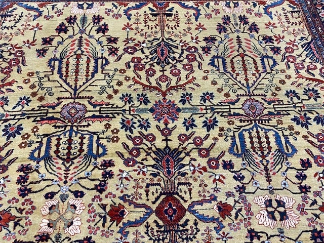 Antique persian Farahan Sarouk Rug-4784 - 5