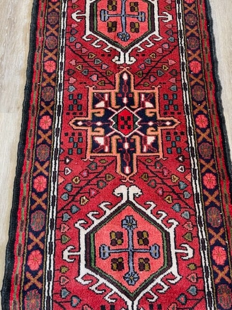 Vintage Persian Karajeh Runner-5083 - 4