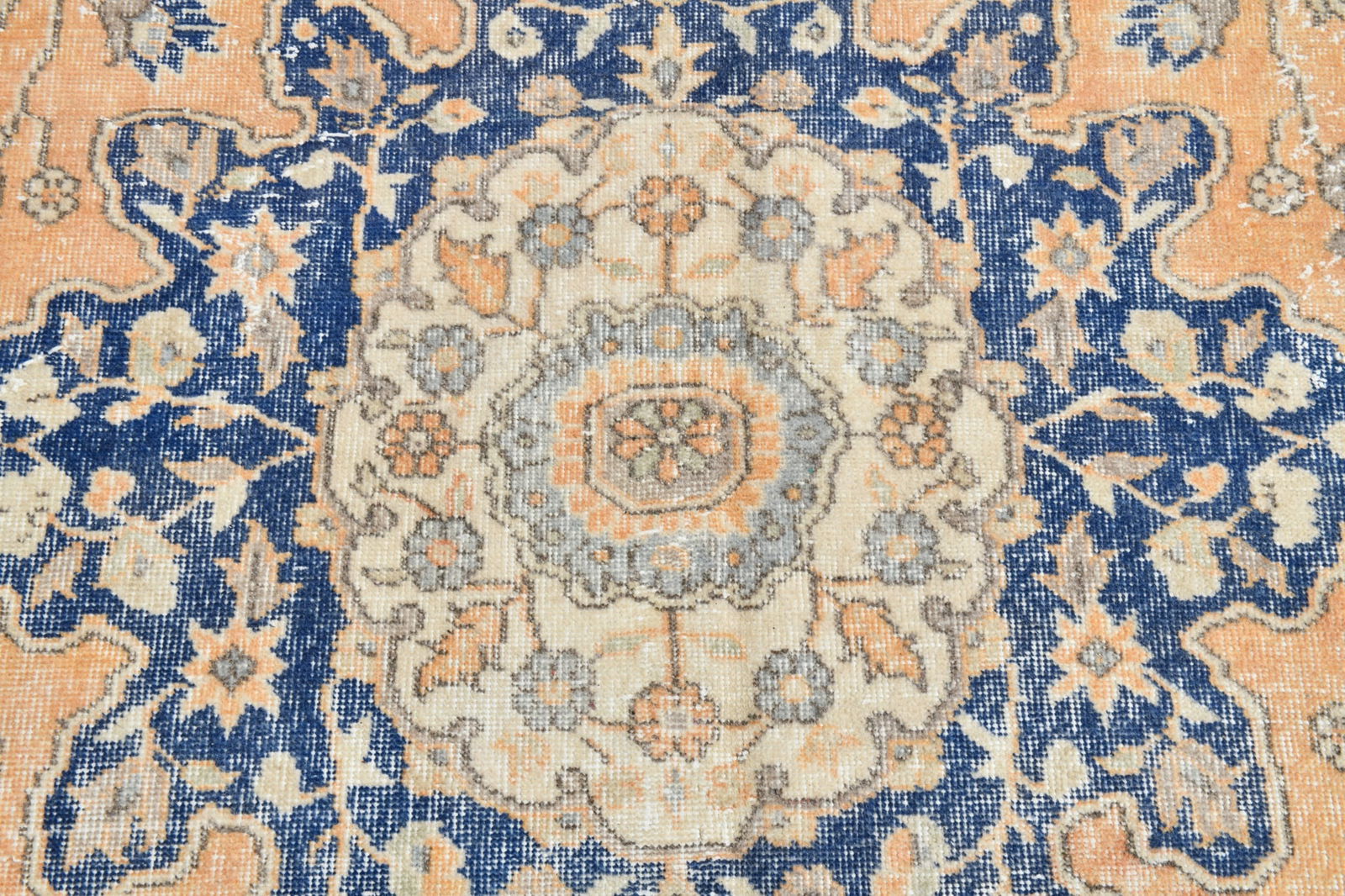 8'5'' x 11'8'' Handmade Vintage Wool Rug - 6937 - 10