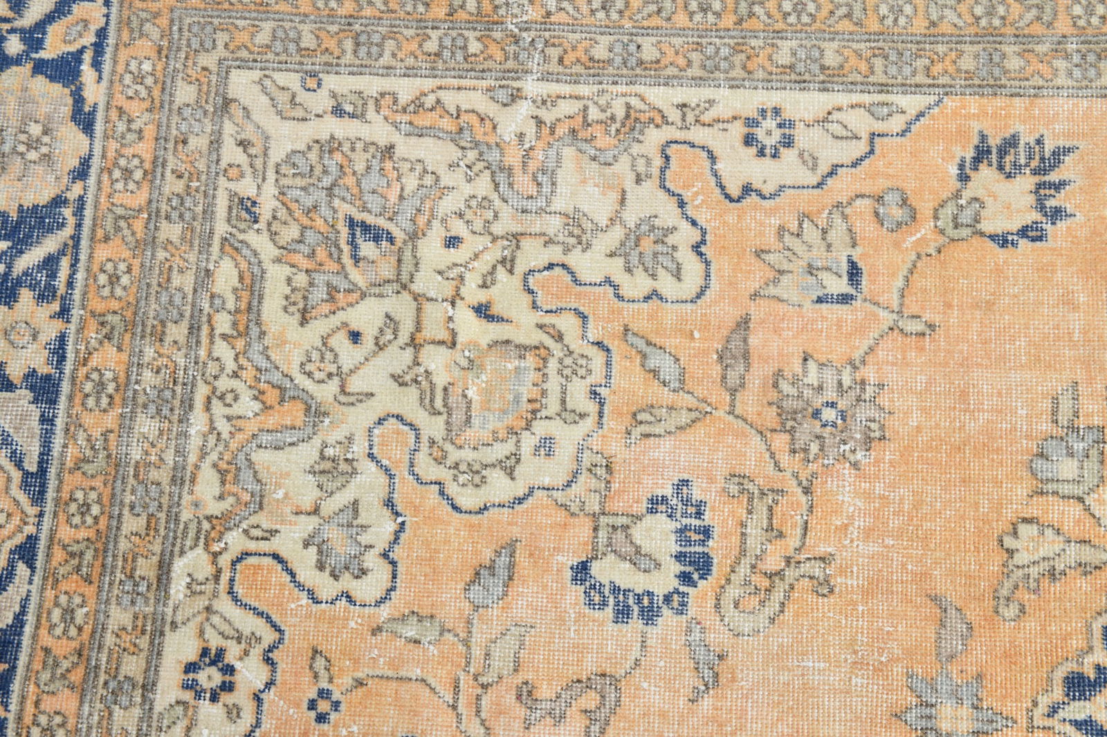 8'5'' x 11'8'' Handmade Vintage Wool Rug - 6937 - 13