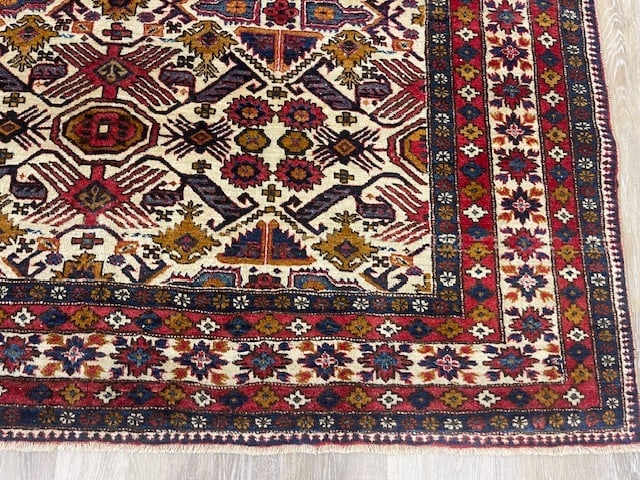 Antique Shirvan Caucasian Rug-5342 - 3