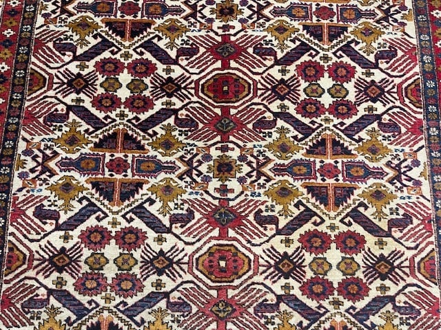 Antique Shirvan Caucasian Rug-5342 - 6