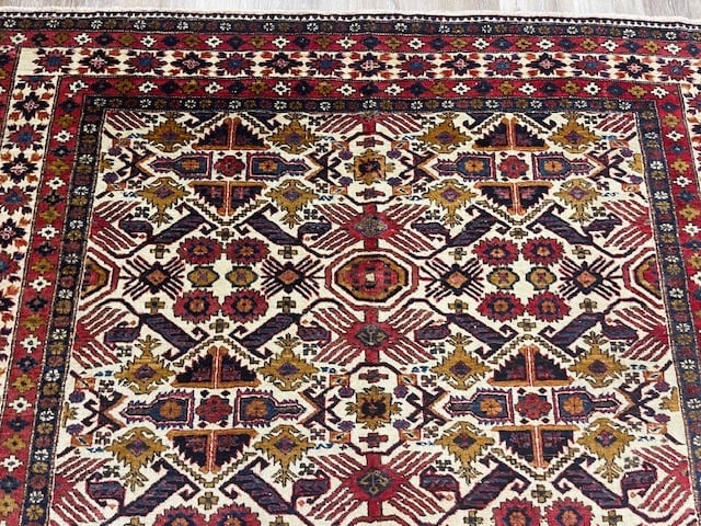 Antique Shirvan Caucasian Rug-5342 - 7