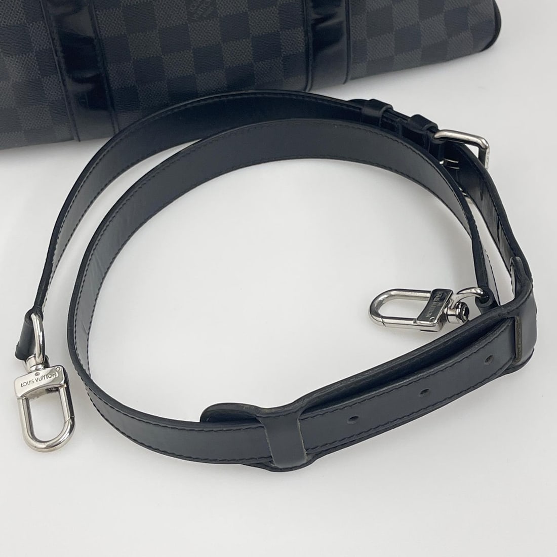 LOUIS VUITTON Document Bag in Damier Graphite - 8