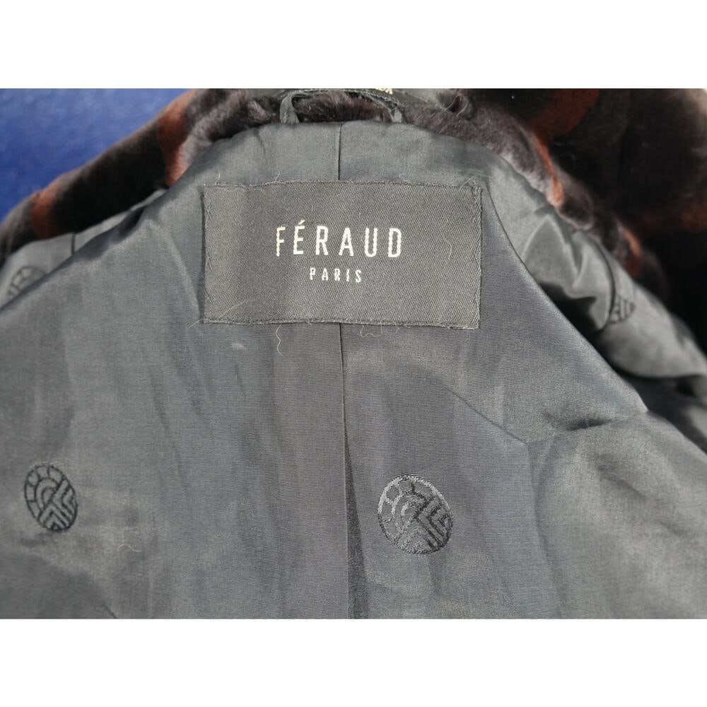 Designer Louis Feraud Sheared Female Mink Fur Cropped Bolero Coat Jacket - 7