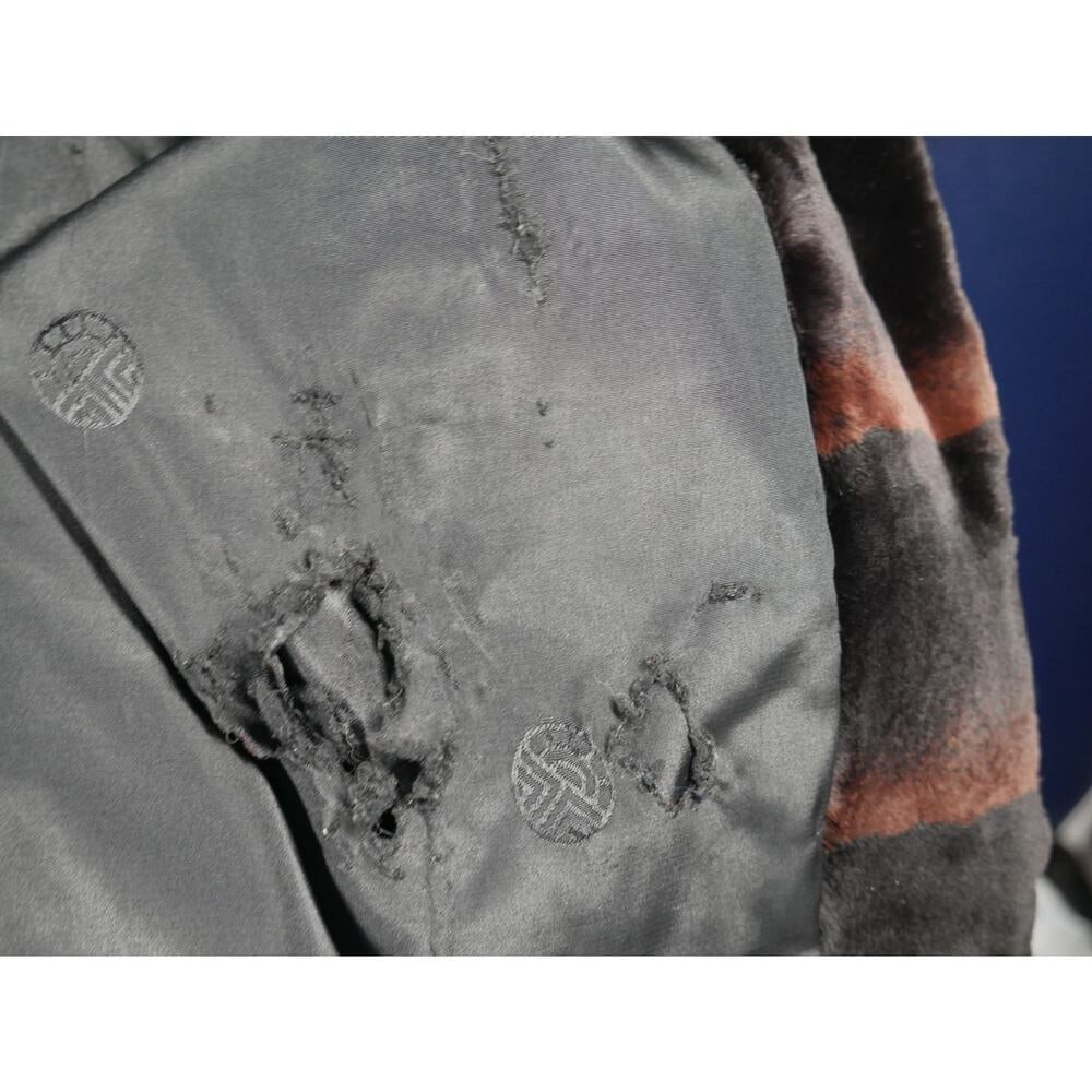 Designer Louis Feraud Sheared Female Mink Fur Cropped Bolero Coat Jacket - 8