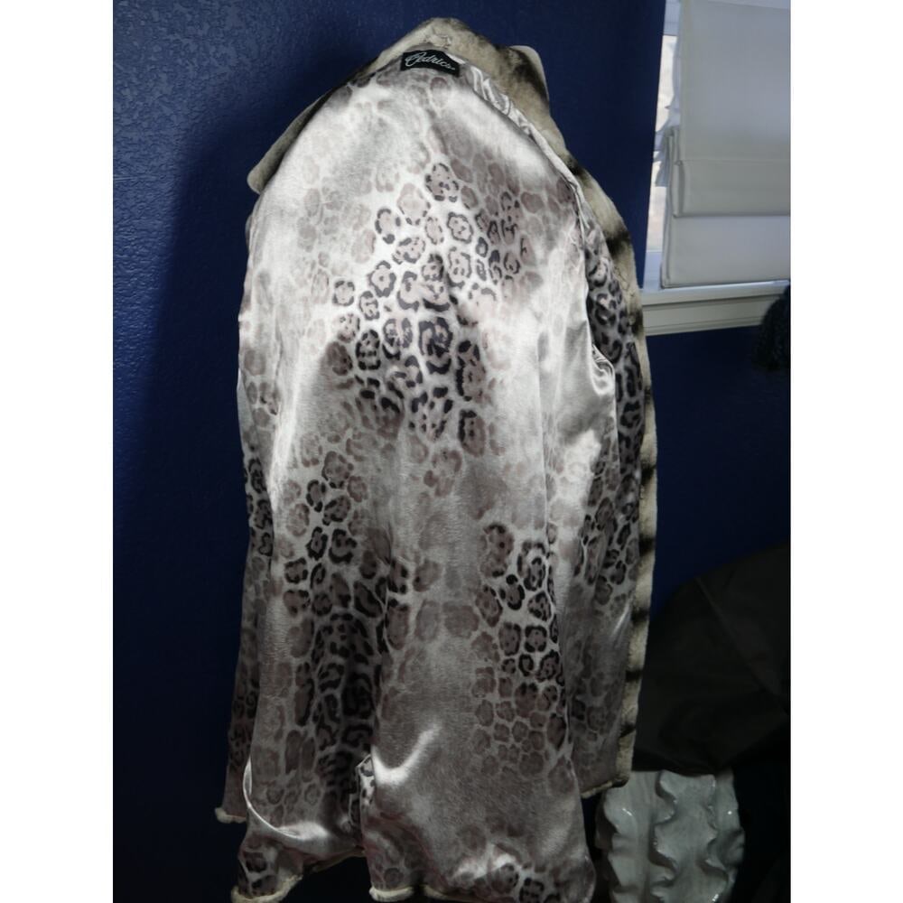 Gorgeous NWOT Chinchilla Rex Fur Coat Jacket - 5