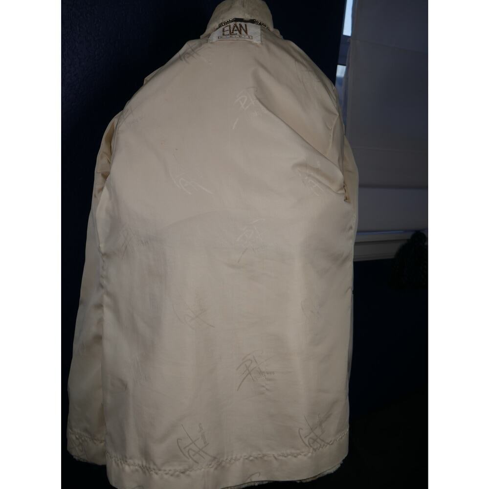 Stunning RARE Sheared Palomino Jaguar Mink Fur Coat Jacket - 5