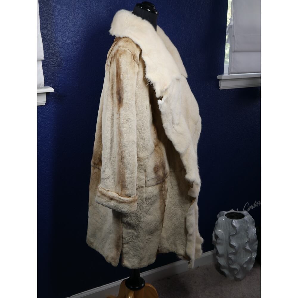 Gorgeous Laser Sheared & Long Hair Mink Fur Coat Jacket - 5