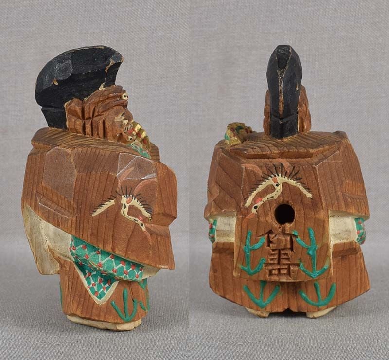 Meiji netsuke SAMBASO DANCER by CHIKUJU - 3