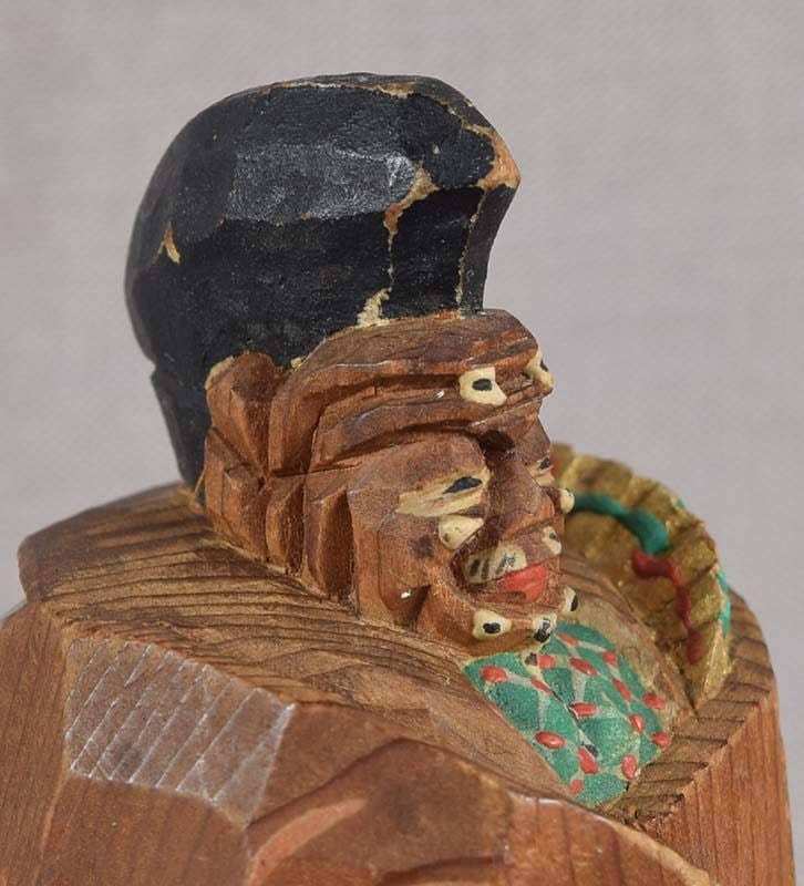 Meiji netsuke SAMBASO DANCER by CHIKUJU - 6