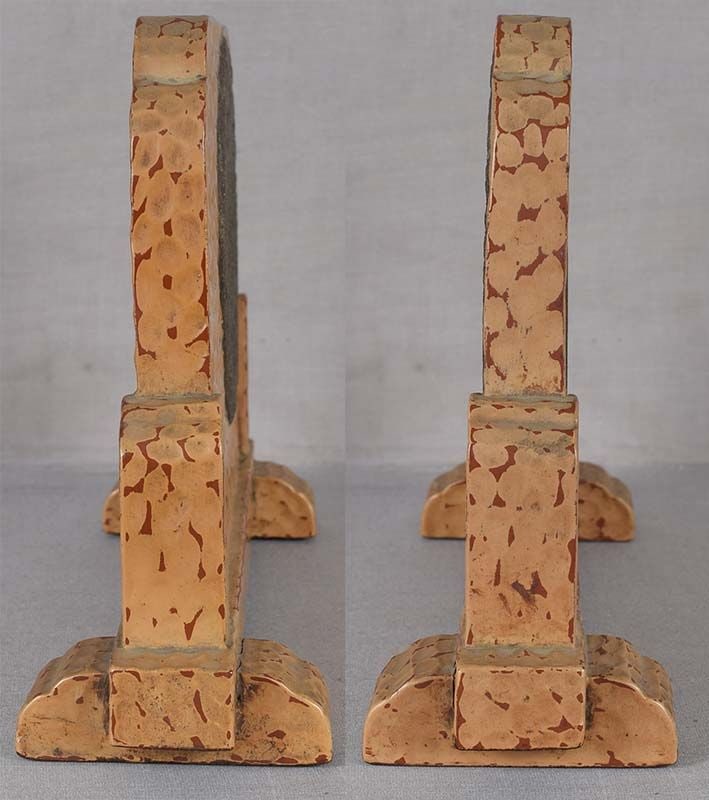 19c Japanese lacquer TABLE SCREEN with 3 TSUBA - 5