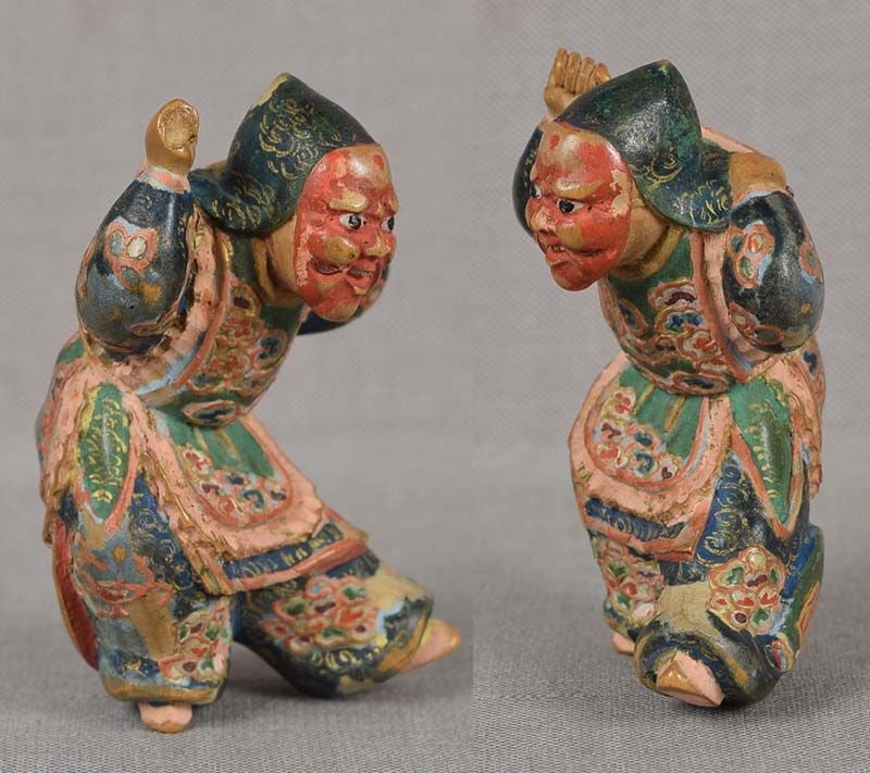 19c netsuke BATO DANCER by Nagamachi SHUZAN - 2