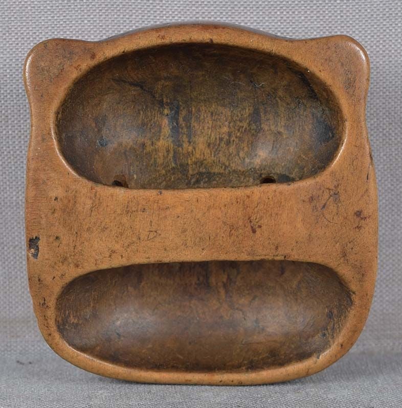 19c netsuke demon ONI MASK - 3