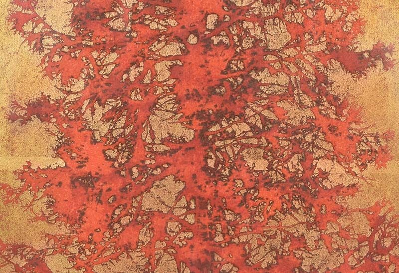 Original Joichi HOSHI print RED 1977 - 5