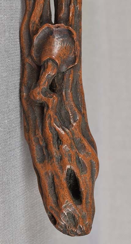 19c NAGOYA netsuke REISHI FUNGUS by SEIMIN - 5