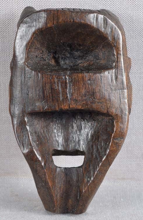Early 19c mask netsuke HANNYA - 3