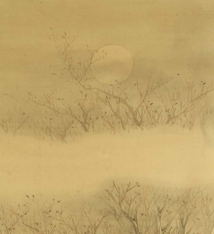 19c Japanese scroll painting BUFFALO & boy by MATSUMURA KEIBUN - 5