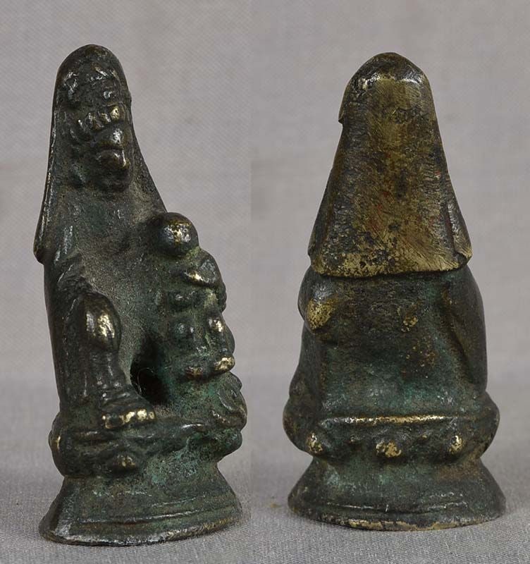 18/19c Tibetan bronze Bodhisattva AVALOKITESHVARA ex collection - 2