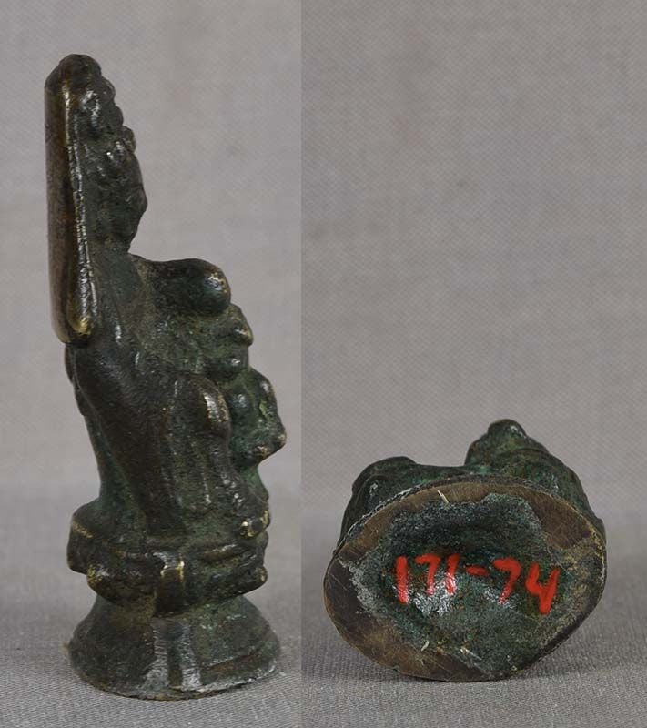 18/19c Tibetan bronze Bodhisattva AVALOKITESHVARA ex collection - 4