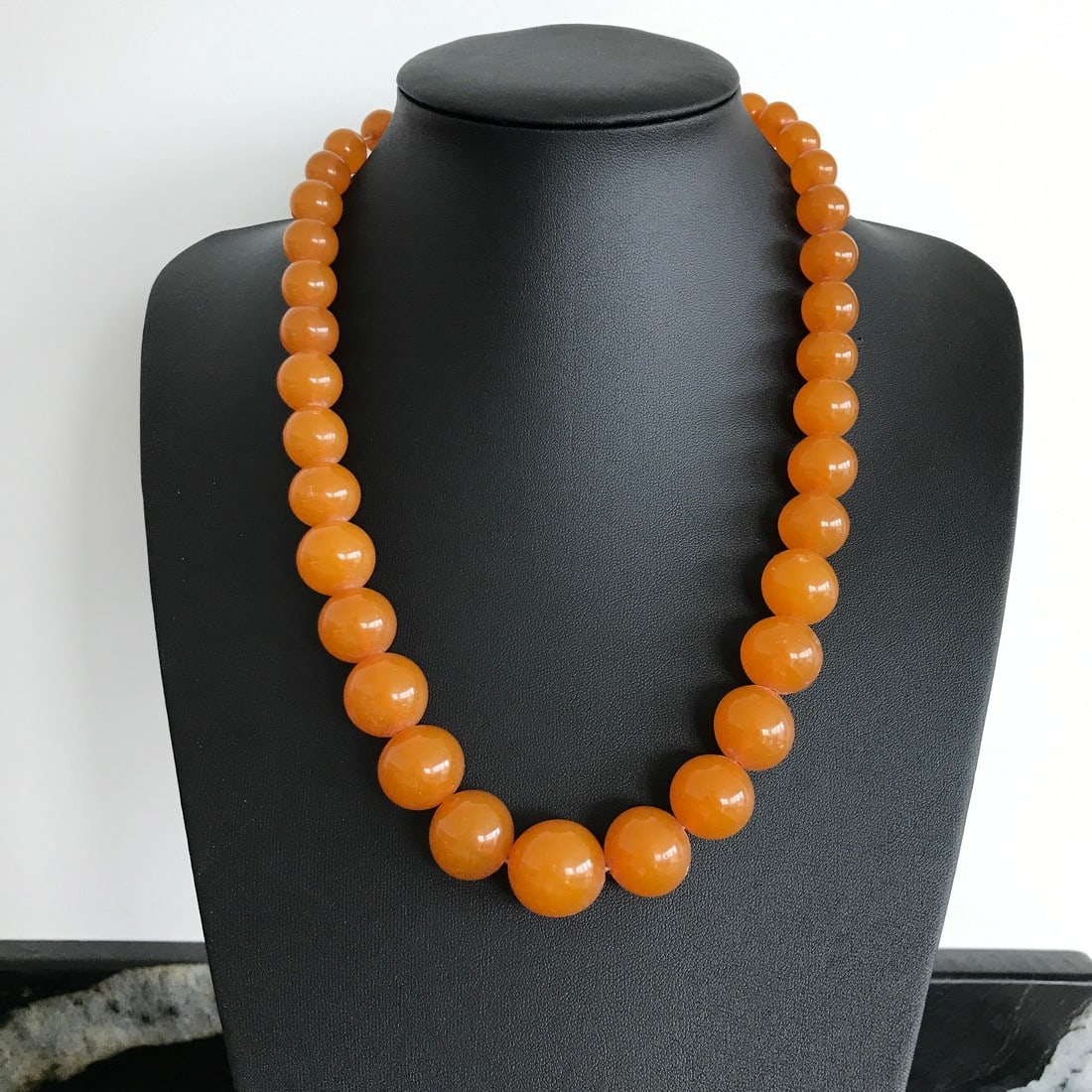 Alluring Amber Necklace made from Round Amber beads (1 of 7)