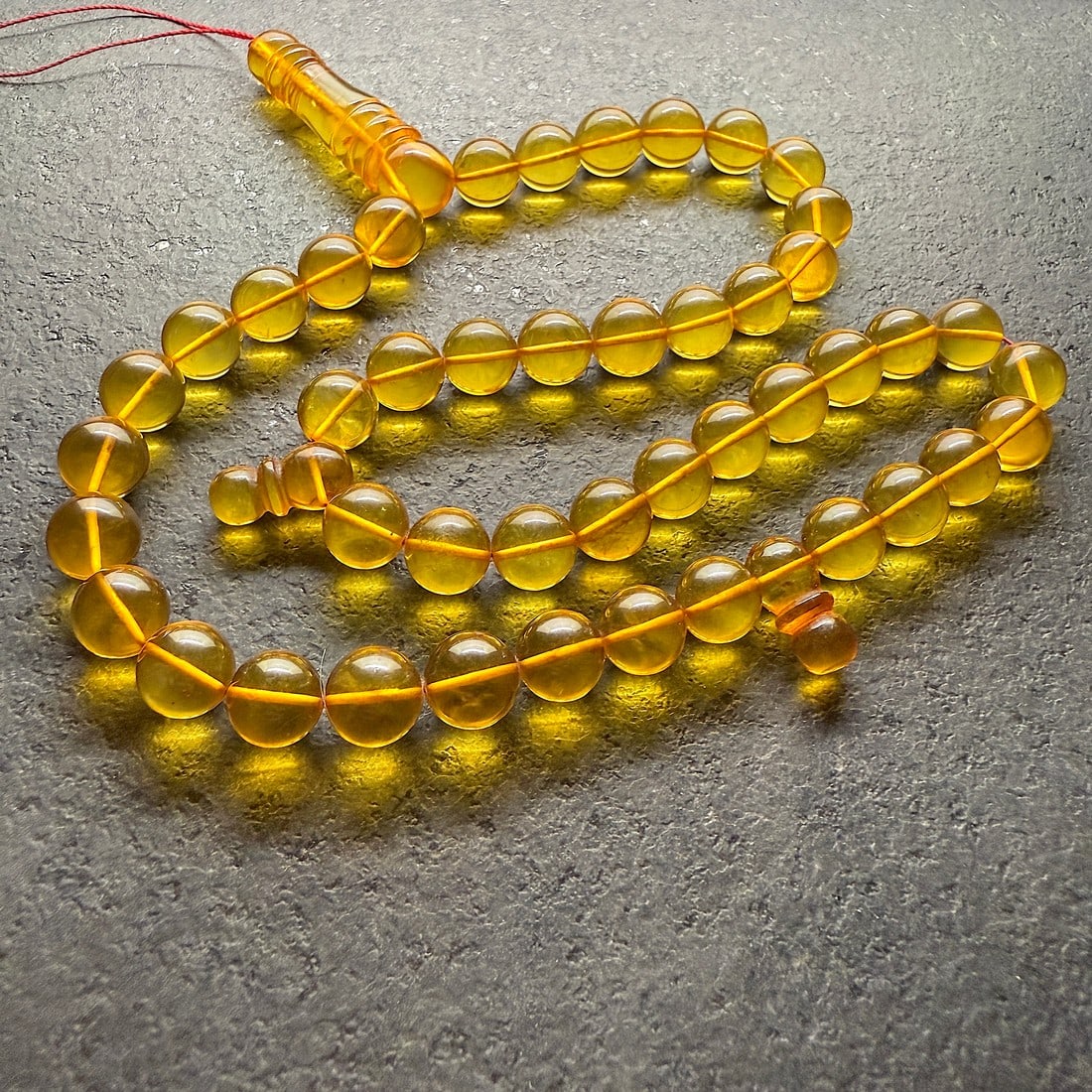 Splendid Amber Tesbih made from Round Amber beads (1 of 8)