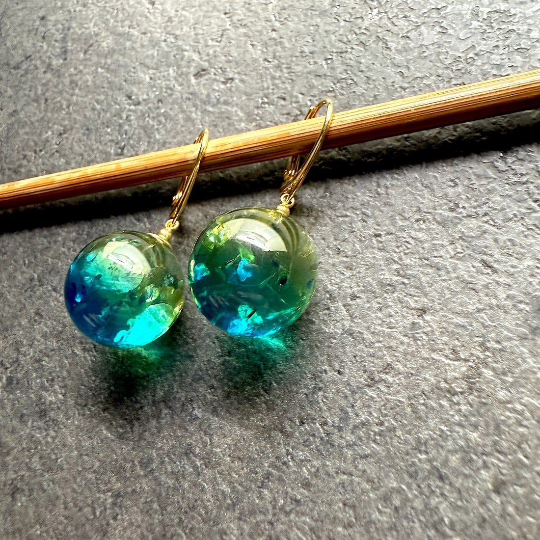 Stunning Amber Earrings - 8