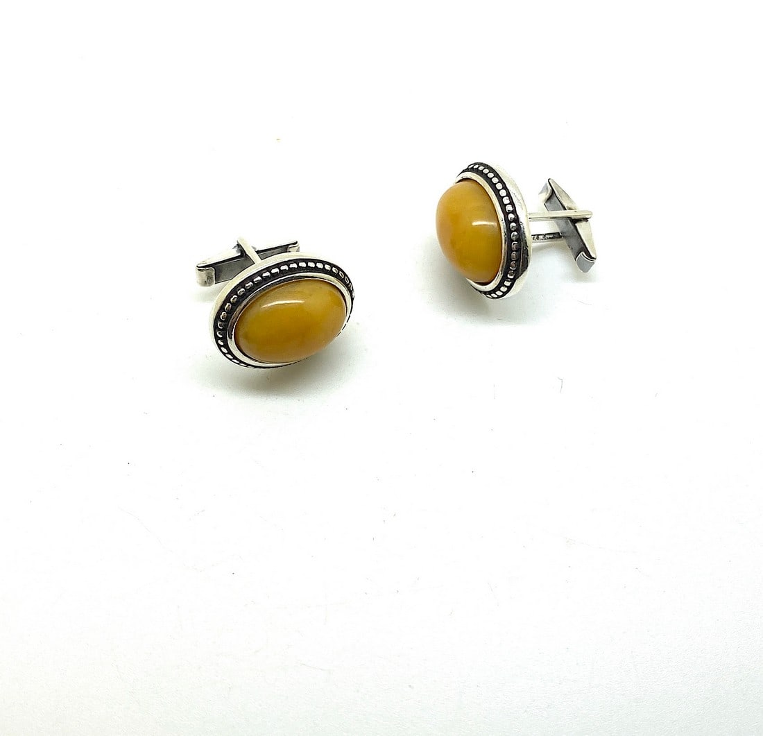 Amber Cufflinks (1 of 7)
