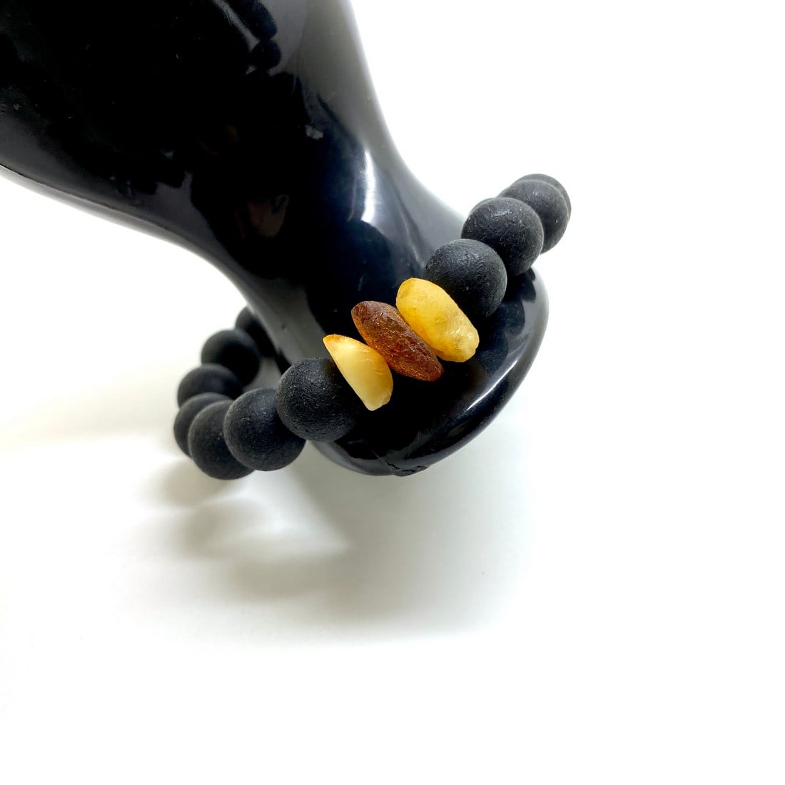 Staggering Amber Bracelet made from Round Amber beads - 5