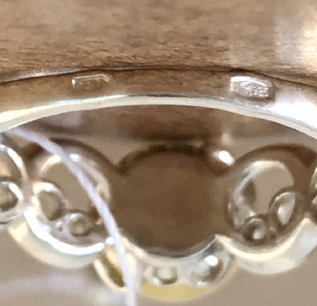 Unique and Grand Amber Ring - 5