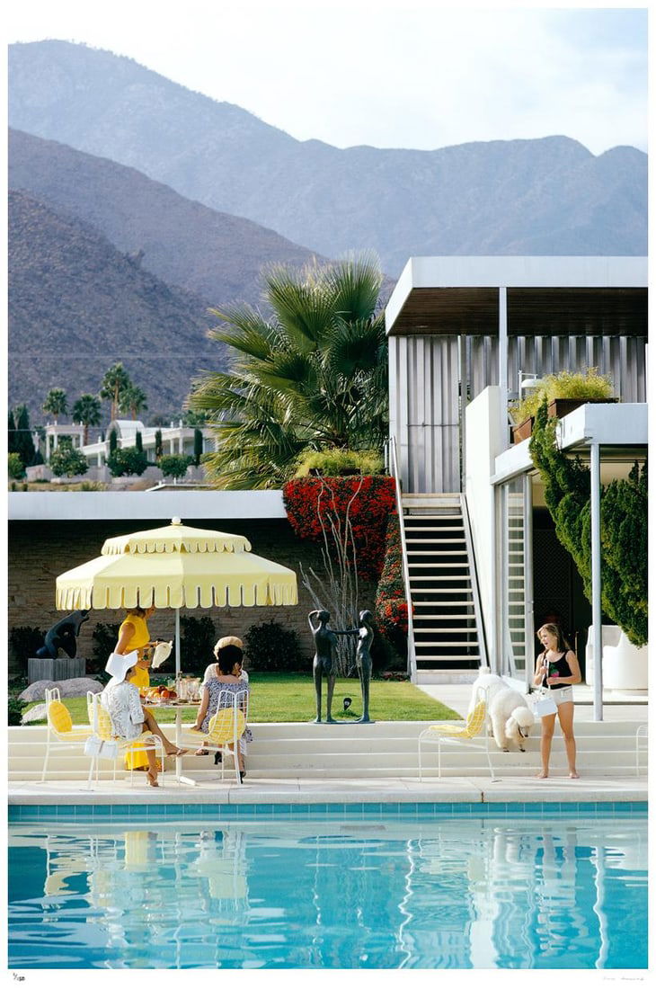 At The Linsk House 1970 - Slim Aarons Estate Stamped: 1970 (printed later) - 7