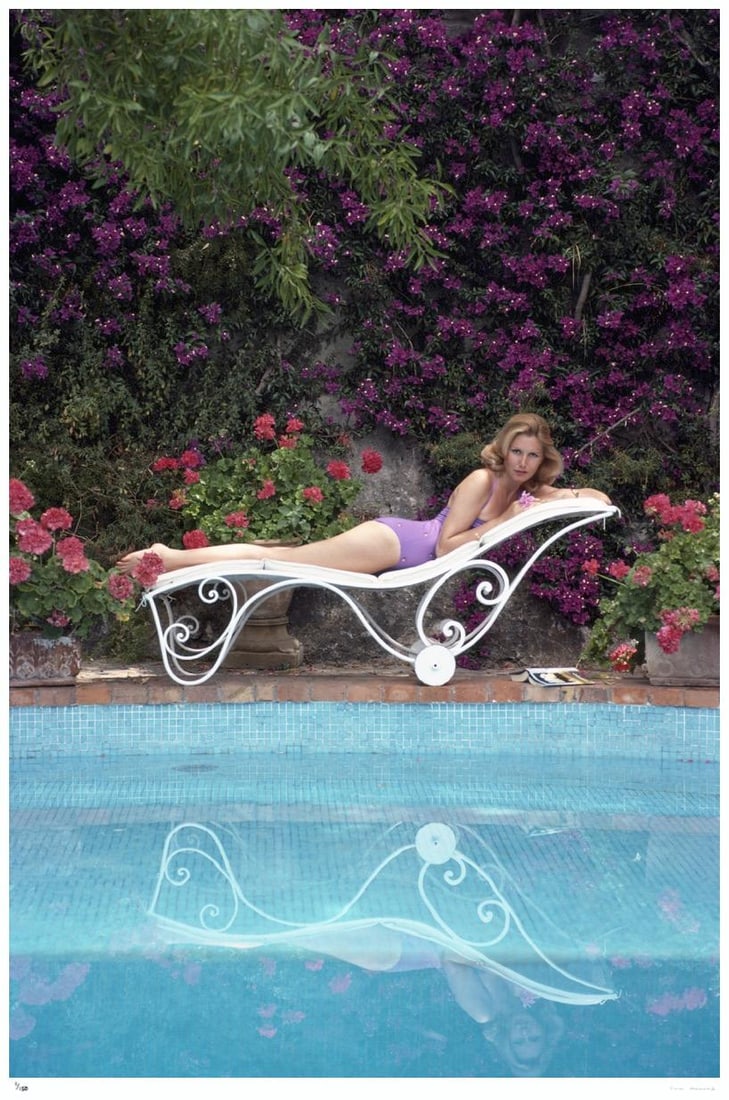 Princess Pia 1980 - Slim Aarons Estate Stamped: 1980 (printed later) - 7