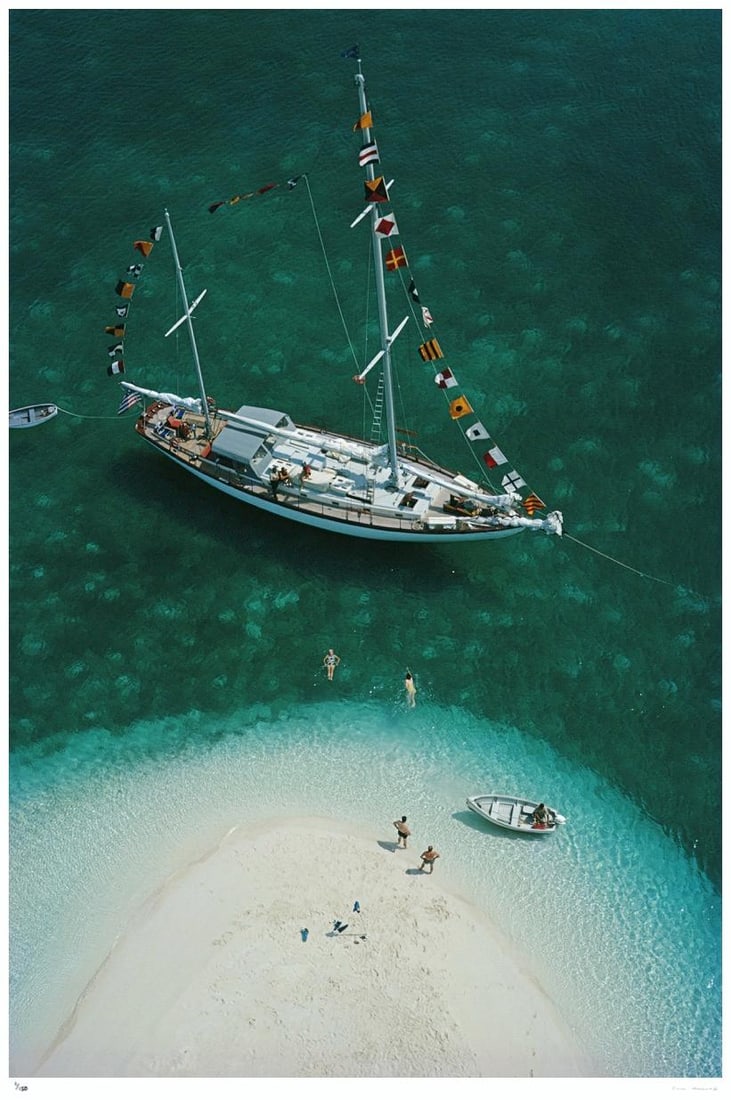 Exuma Holiday 1964 - Slim Aarons Estate Stamped: 1964 (printed later) (1 of 20)