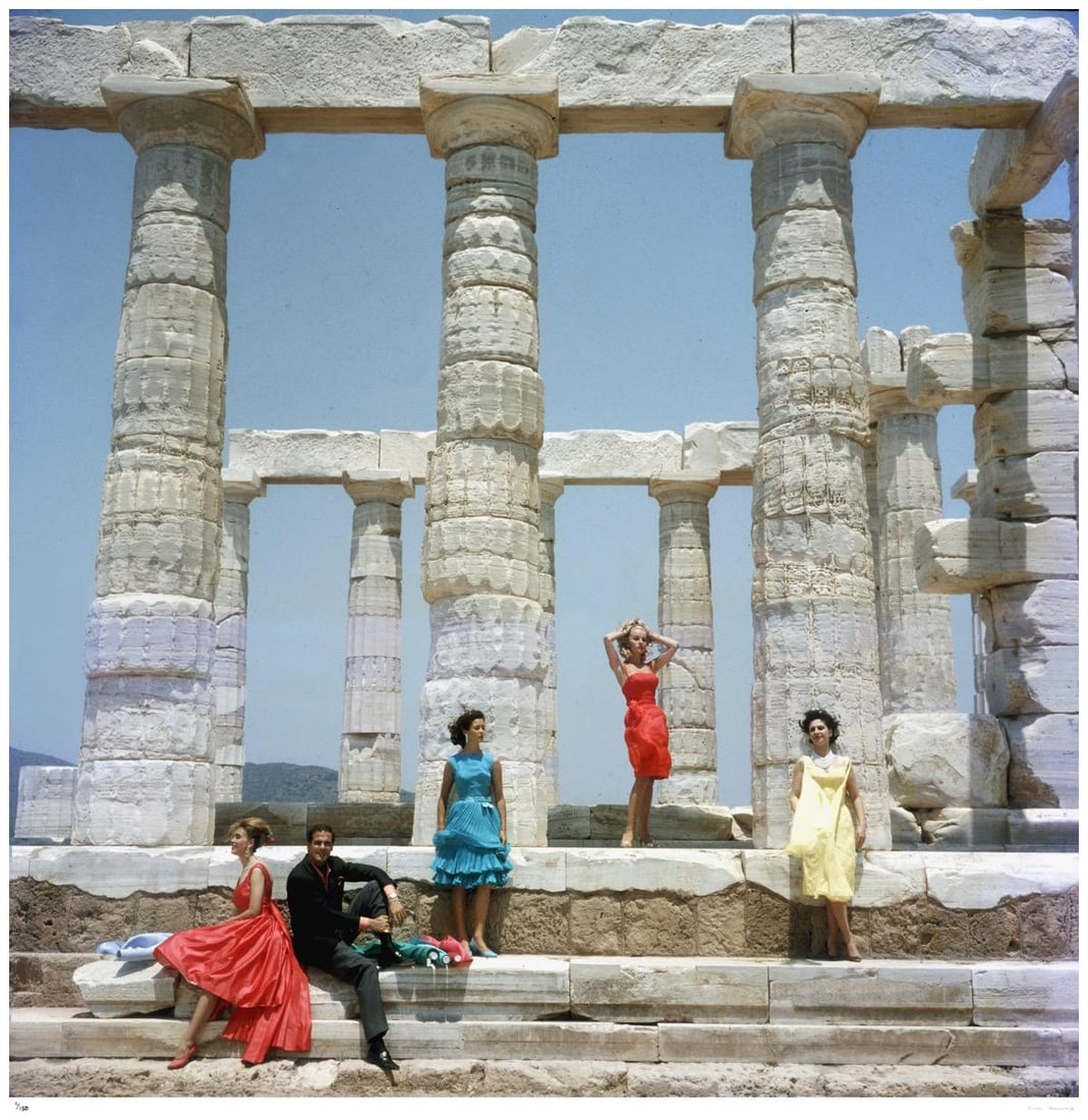 Dimitris Kritsas 1961 - Slim Aarons Estate Stamped: 1961 (printed later) - 17