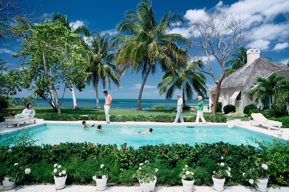 Slim Aarons 'Leonard Dalsemer' 1974 Official Limited Estate Edition: 1974 (printed later) - 18