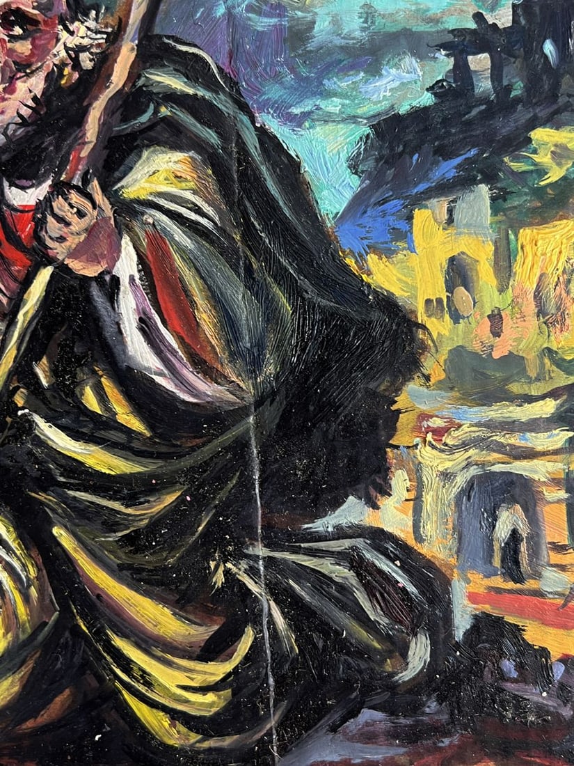 Oil painting The Messengers and Moses Alexander Litvinov - 5