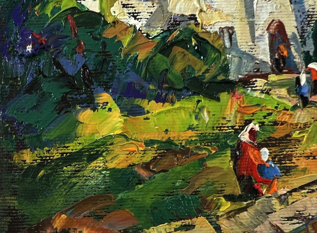 Oil painting Morning church Oleksiy Ivanyuk - 6