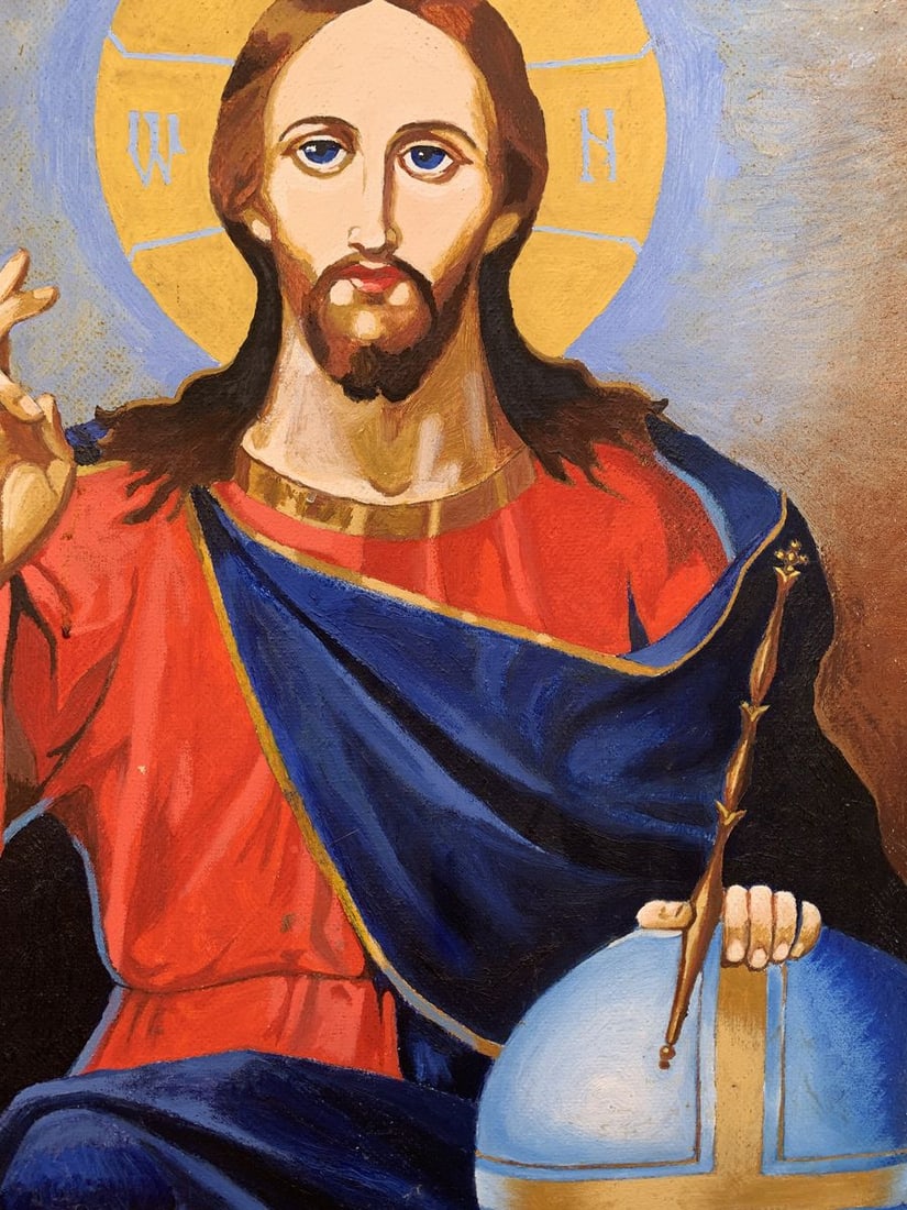 Oil painting Portrait of Jesus Christ Oleksandr Gukalov - 10