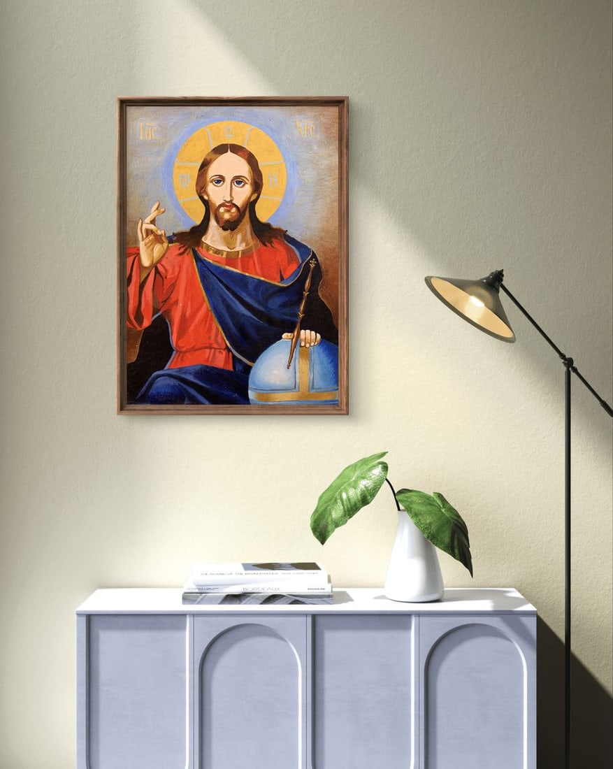 Oil painting Portrait of Jesus Christ Oleksandr Gukalov - 2