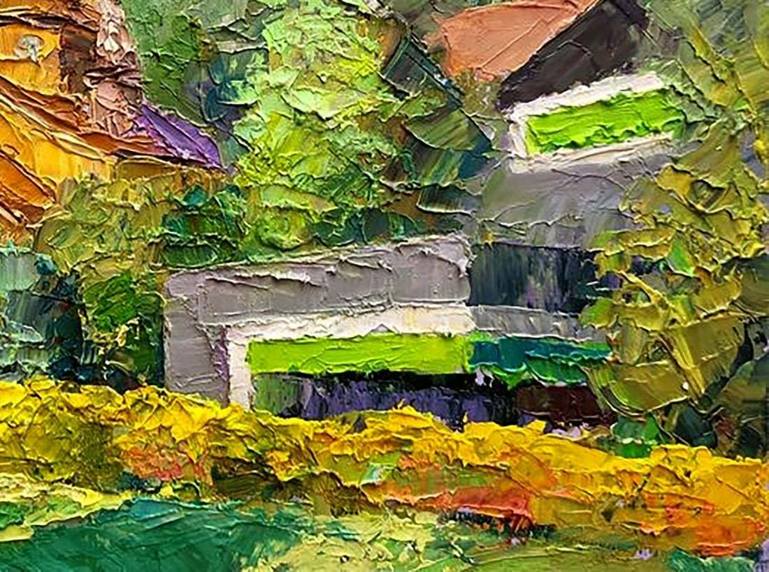 Oil painting Church of the Annunciation of the Holy Mother of God Serdyuk Boris Petrovich - 5