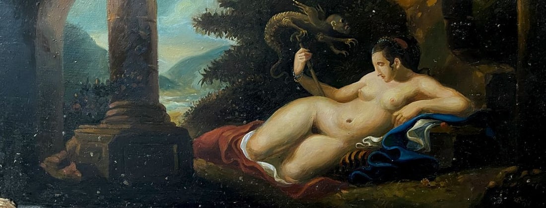 Oil painting Fantasy Litvinov Oleg Arkad'yevich (1 of 9)