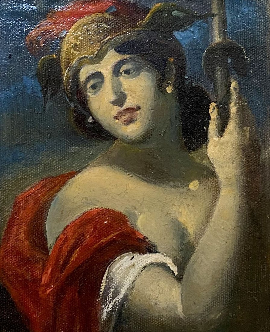 Oil painting Amazon Litvinov Oleg Arkad'yevich (1 of 5)