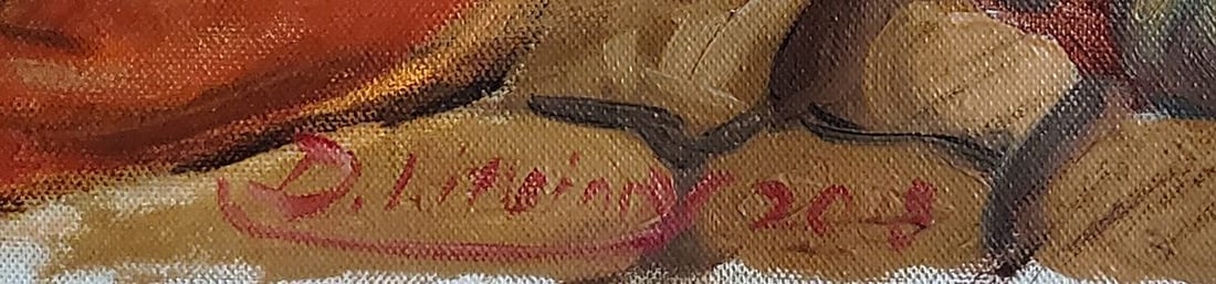 Oil painting Entry of Christ into Jerusalem Litvinov Daniil Olegovich - 3