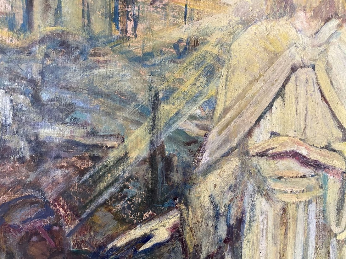 Oil painting Portrait of Jesus Christ Valentin Dmytrovych Khrushch - 4