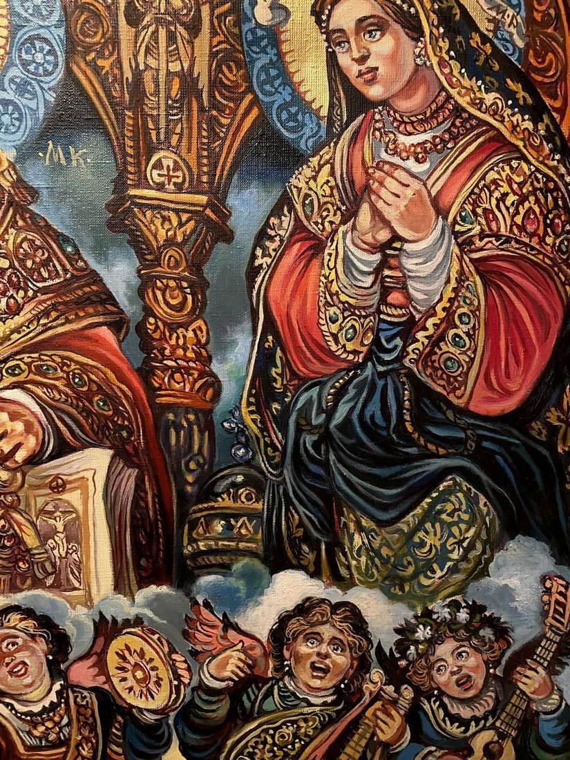 Oil painting St. Nicholas Alexander Arkadievich Litvinov - 3