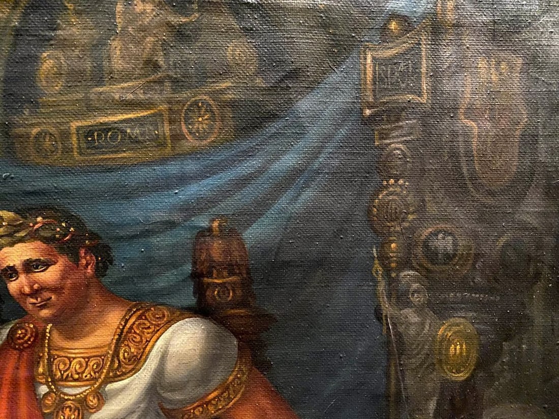 Oil painting Christ and Pilate Alexander Arkadievich Litvinov - 3