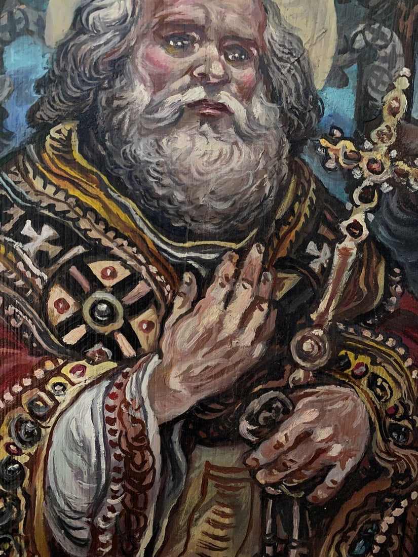 Oil painting Apostle Peter Alexander Arkadievich Litvinov - 4