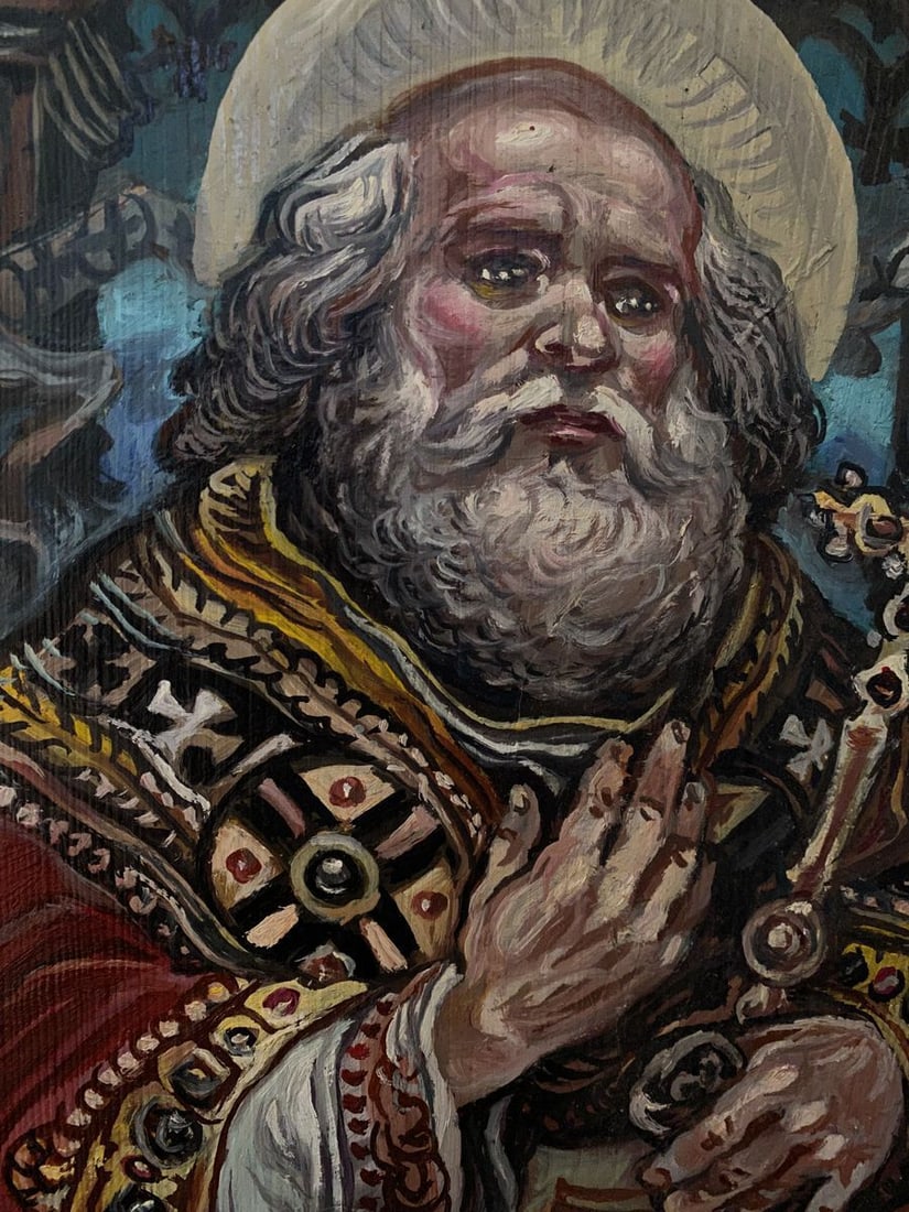 Oil painting Apostle Peter Alexander Arkadievich Litvinov - 5