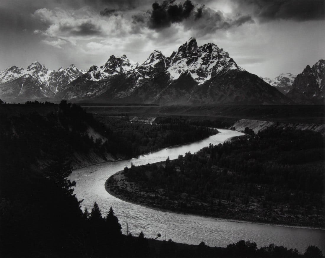 ANSEL ADAMS THE GRAND TETON PRINT (1 of 1)
